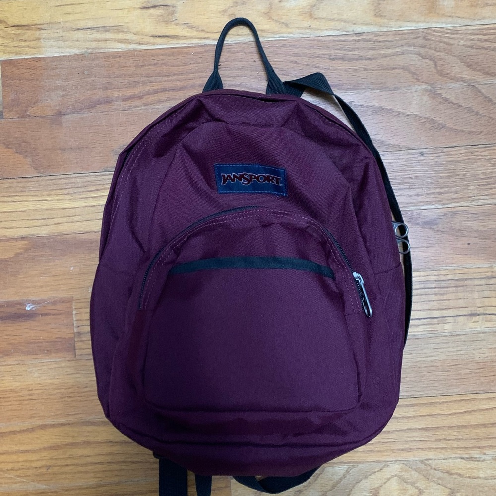 Maroon Jansport Mini Backpack